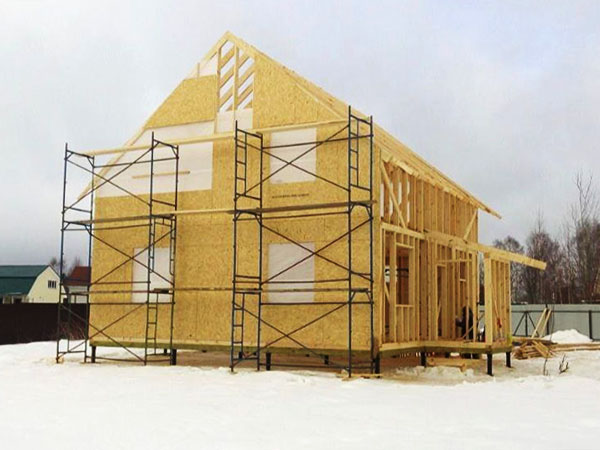 Поэтапное строительство каркасных домов по финской и канадской технологии